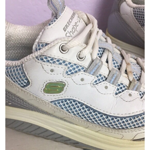 SKECHERS Shape Ups 11803 WSLB Womens White Athletic Walking Toning Shoe Size 8 - Picture 4 of 11